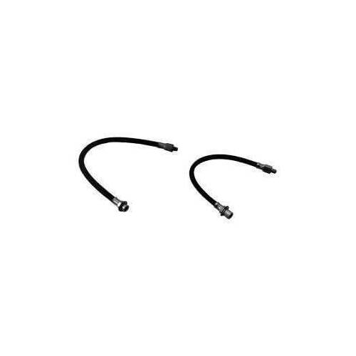Scott Drake Classic Brake Hose, Front, Drum, Rubber Outer, For Ford, Each