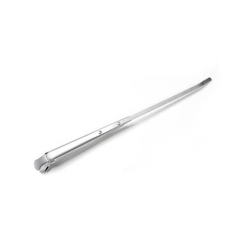 Scott Drake Classic Windshield Wiper Arm, 66-70 Wiper Arm, Flanged End Cap, Satin, Each