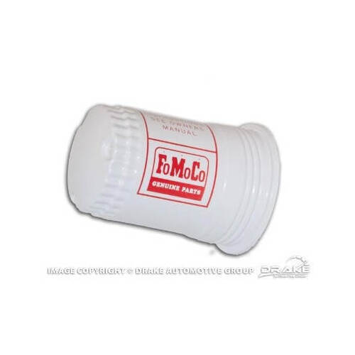 Scott Drake Classic Fuel Pump Filter Canister, FoMoCo Logo, For Ford, Each