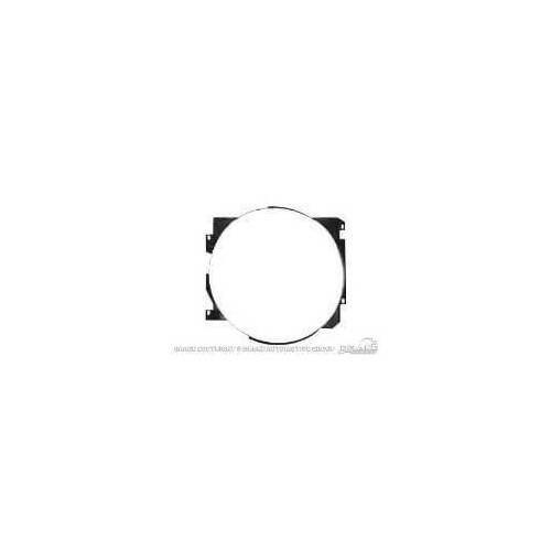 Scott Drake Classic Fan Shroud, Single, Bolt-on, Steel, Black, For Ford, Each