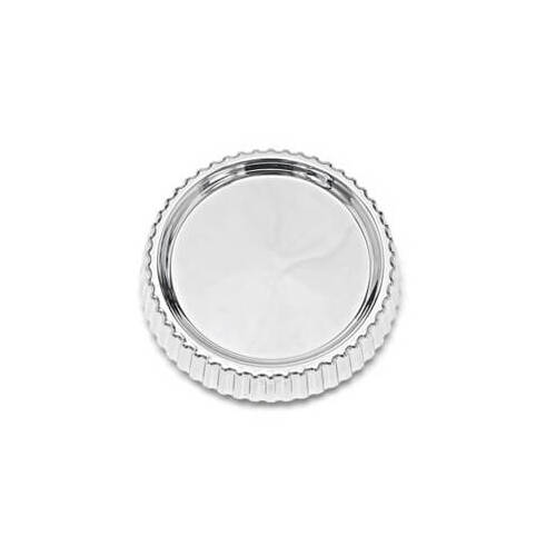 Scott Drake Classic Fuel Tank Cap, Die-cast Zinc, Chrome, For Ford, For Mercury, Each