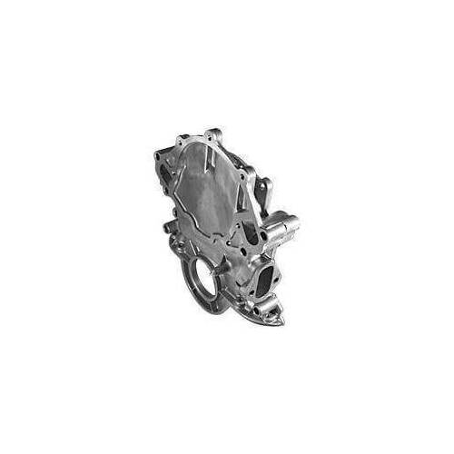 Scott Drake Classic Timing Chain Cover, One-piece, Aluminum, Natural, For Ford, Each