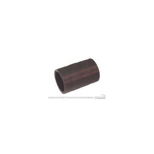 Scott Drake Classic Filler Neck Hose, Fuel Tank, Rubber, Black, Red Stripes, Autolite Logo, For Ford, Each
