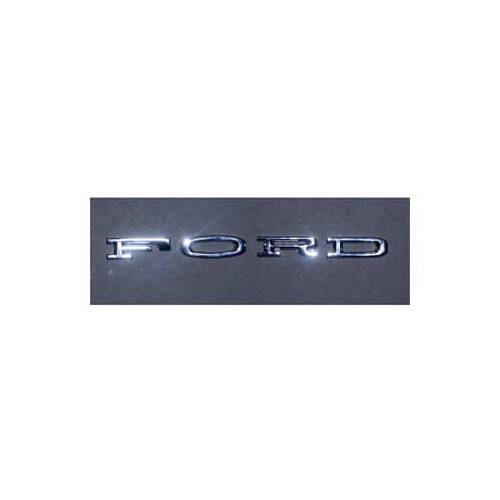 Scott Drake Classic Hood Emblem, For Ford Hood Letters, Stick-On, 1964-1966 For Ford Mustang, Each