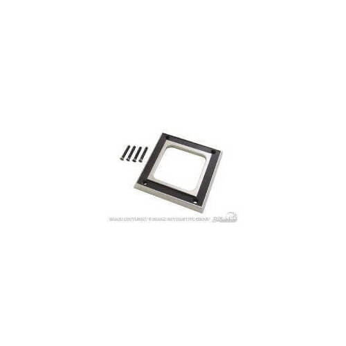 Scott Drake Classic Shift Bezel (Satin), 1964-1968 For Ford Mustang, 3&4 Speed Deluxe, Each