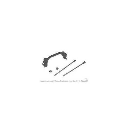 Scott Drake Classic Battery Hold-Down Clamp, Steel, Black, For Ford, For Mercury, Kit