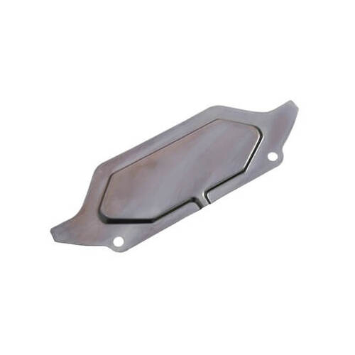 Scott Drake Classic Inspection Plate, Steel, Natural, For Ford, C-4, Each