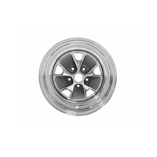Scott Drake Classic 64 14 X 5 Chrome Rim W/Argent