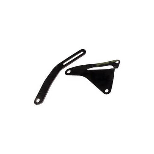 Scott Drake Classic Alternator Bracket, 1964-1973 Ford, Black, Set of 2