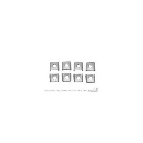 Scott Drake Classic Taillight Housing Spacers, Cadmium Plated, For Ford, Kit