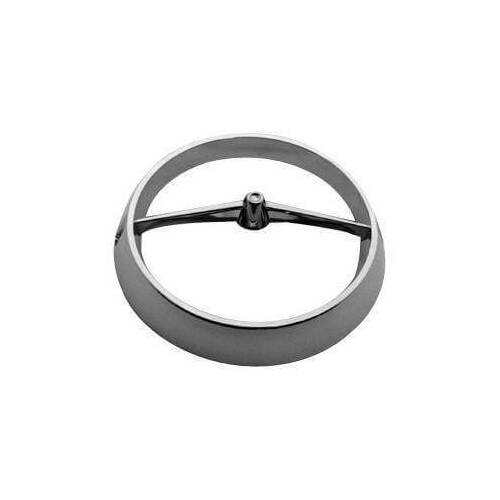 Scott Drake Classic Foglamp Bezels, with Bar, For Ford, Each
