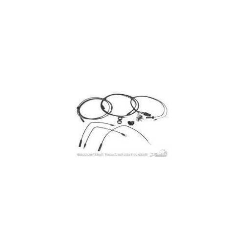 Scott Drake Classic Fog Light Wiring, Fog Lamp Wiring Conversion, 1964-1965 For Ford Mustang, Kit