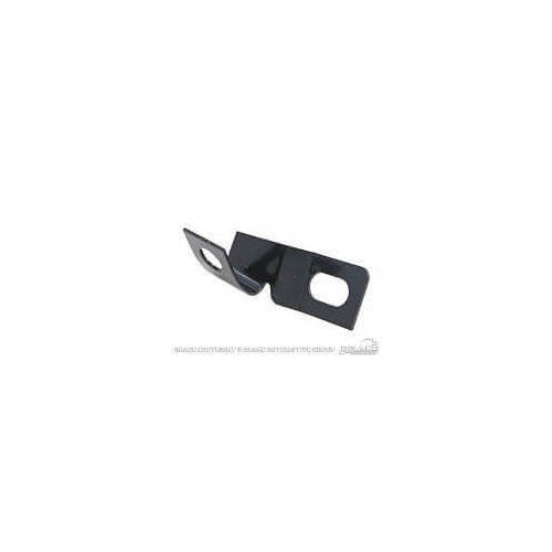 Scott Drake Classic Bumper Bracket, Front Passenger Side, Steel, Black, For Ford, Each