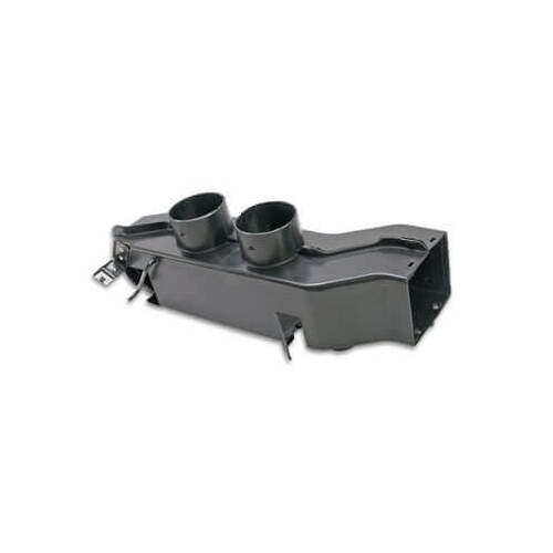 Scott Drake Classic Heater Plenum Box, Plastic, Black, For Ford, Each