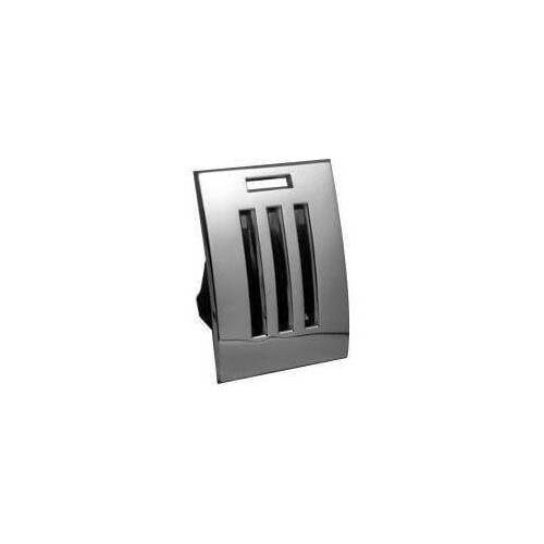Scott Drake Classic Dash Panel, Heater Plate, For Ford, Chrome, Each