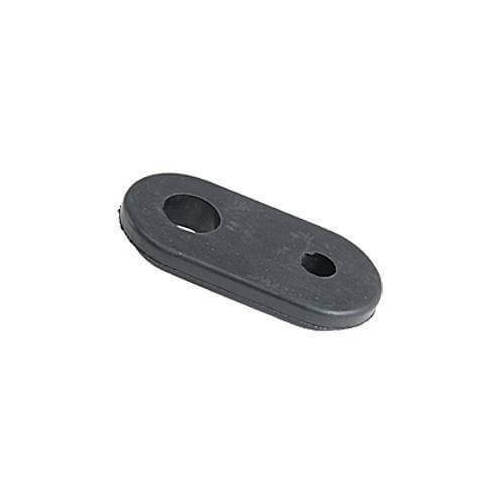 Scott Drake Classic Firewall Grommet, A/C Hose, Rubber, Black, For Ford, Mustang, Each