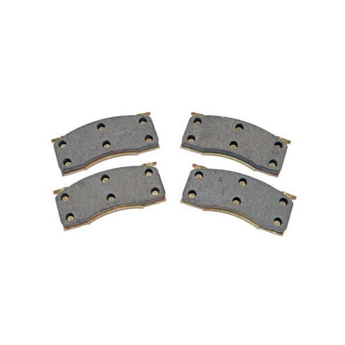 Scott Drake Classic Brake Pads, Front, Semi-Metallic, Direct Replacement for Stock Calipers, For Ford, Mustang, Set