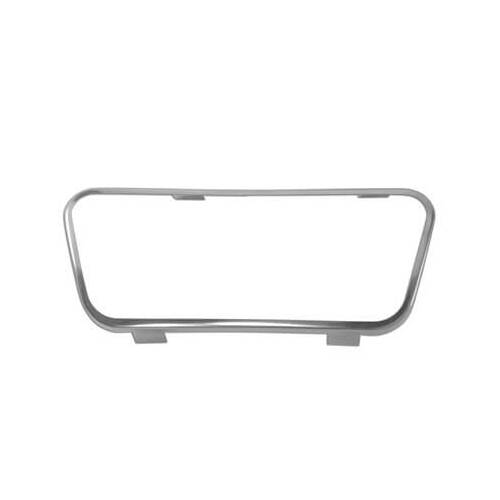 Scott Drake Classic Pedal Pad Trim Cover, Brake Pedal Position, Stainless Steel, Polished, Automatic, For Ford, Each