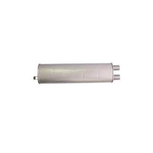 Scott Drake Classic Muffler, Oval, Steel, Aluminized, Offset Inlet/Outlet, For Ford, 260, 289, Each