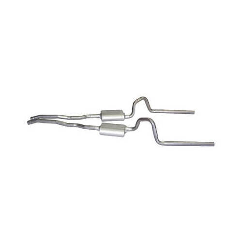 Scott Drake Classic Exhaust System, 1965-69 Mustang Exhaust, Each