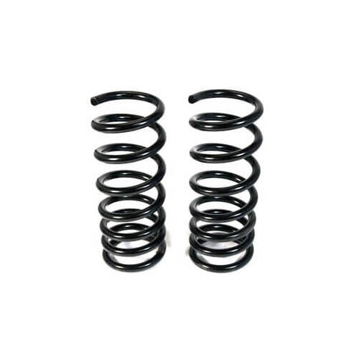 Scott Drake Classic Springs, Coil Type, Front, Progressive Rate, Black Powdercoated, For Ford, Pair