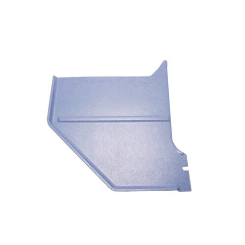 Scott Drake Classic Kick Panels, Replacement, Plastic, Medium Blue, 1964-1965 For Ford Mustang, Coupe/ Fastback, Pair