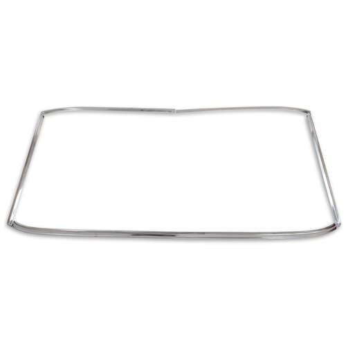 Scott Drake Classic Windshield Molding Set, 1964-1968 Ford Mustang Coupe, Fastback Windshield Molding, Set of 5