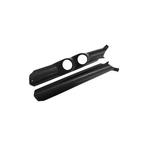 Scott Drake Classic Body A-Pillar Trim Panel, 1964-68 Mustang Coupe and Fastback A-Pillar Panels w/Gauge Pod, Each