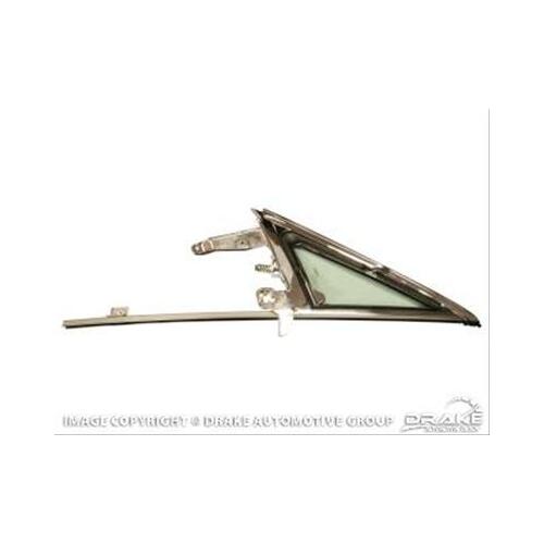 Scott Drake Classic Vent Window Glass, 1964-1968 For Ford Mustang, Clear, Driver Side, Each