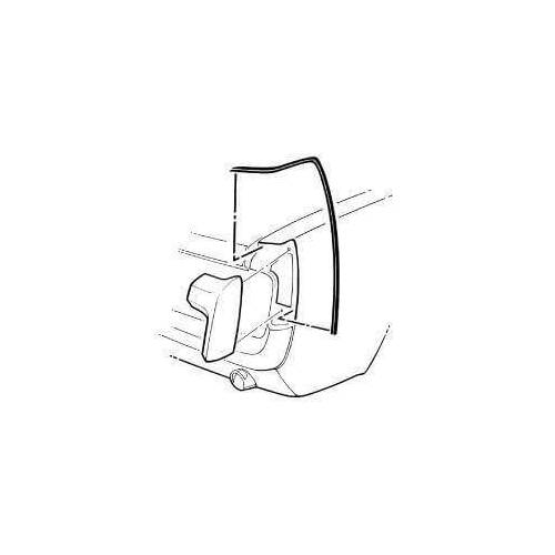 Scott Drake Classic 64-66 QTR.PANEL EXTENSION SEAL
