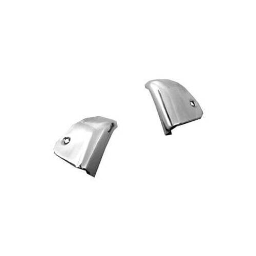 Scott Drake Classic Quarter Panel Trim, 1965-1966 Ford Mustang, Stainless Steel, Pair