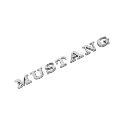 Scott Drake Classic Deck Lid Emblem, Mustang Stick-On Letters, 1965-1972 For Ford Mustang Stick-on Letters, Each