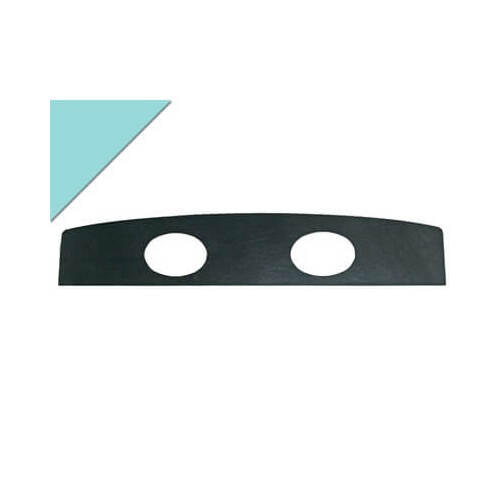 Scott Drake Classic Speaker Shelf Panel, Rear, Vinyl, Aqua, w/ Holes, 1964-1967 For Ford Mustang, Each