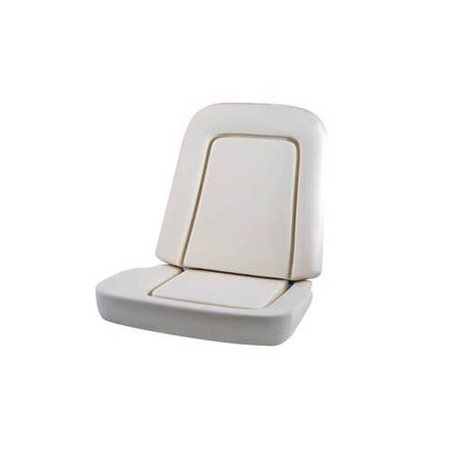 Scott Drake Classic Seat Cushion Assembly, 64-66 Seat Cushion With Listing Wires, Set