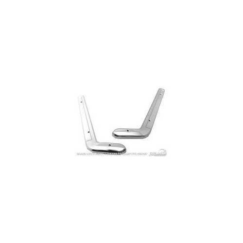 Scott Drake Classic Seat Hinge Cover, 1964-66 Mustang Seat Side Molding, Right Hand, Each