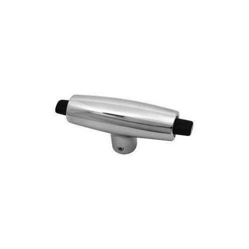 Scott Drake Classic Transmission Shift Handle, T Bar Handle, For Mustang 64-67 Automatic, Chrome, Each
