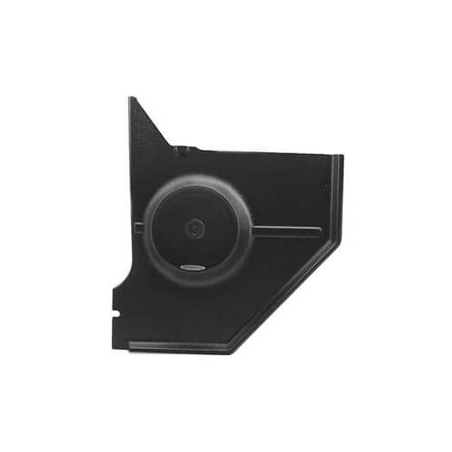 Scott Drake Classic Speaker Bezel, 64-66 Convertible Molded Kick Panel For Speakers, Each