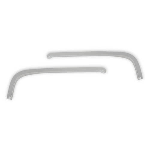 Scott Drake Classic Convertible Top Boot Molding, 1965-1966 Ford Mustang, Convertible, Steel, Pair