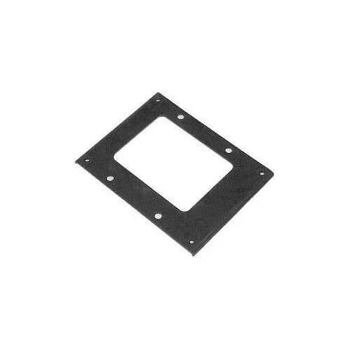 Scott Drake Classic Console Components, Console Shifter Retaining Plate, Automatic Transmission, Steel, Black, For Ford, Mustang, Each