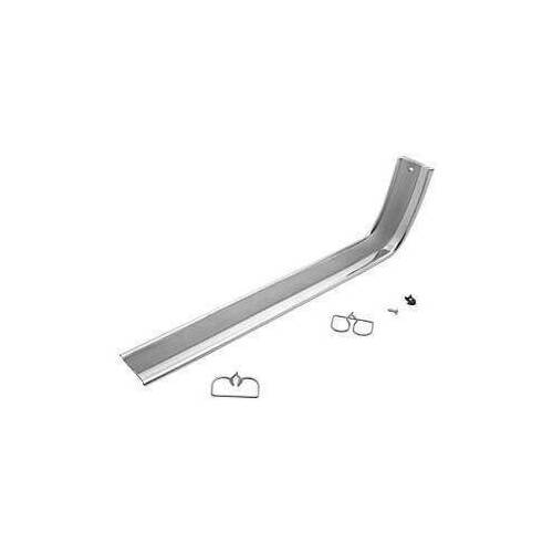 Scott Drake Classic Grille Molding, 64-66 Wide Grill Molding, RH, Each