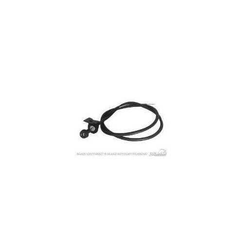 Scott Drake Classic Choke Cable, Black Nylon Jacket, For Ford, Each