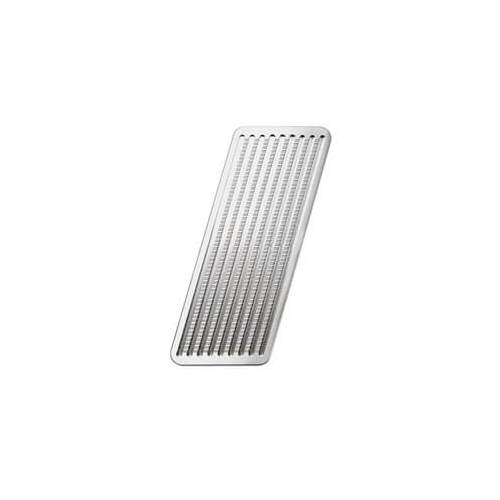 Scott Drake Classic Pedal Pad, Gas Pedal Position, Billet Aluminum, Clear Anodized, For Ford, Each