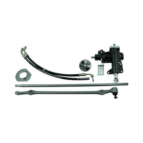 Scott Drake Classic Steering Box, Power Steering Conversion, Hoses, Fittings, For Ford, Kit