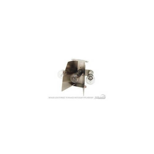 Scott Drake Classic Taillight Component, Housing Insert, 3-Bulb Conversion, For Ford, Each