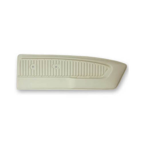 Scott Drake Classic Door Panels, Deluxe, Full Door, Vinyl, 64-66 For Ford Mustang, White, Pair