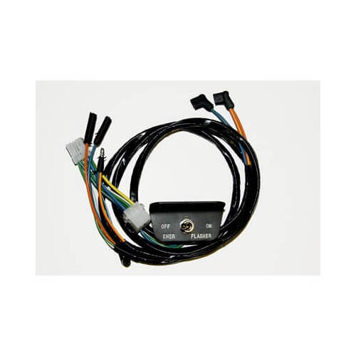 Scott Drake Classic Hazard Warning Switch, Early 1966 Mustang Emergency Flasher Switch, 1966-1966 For Ford Mustang, Each