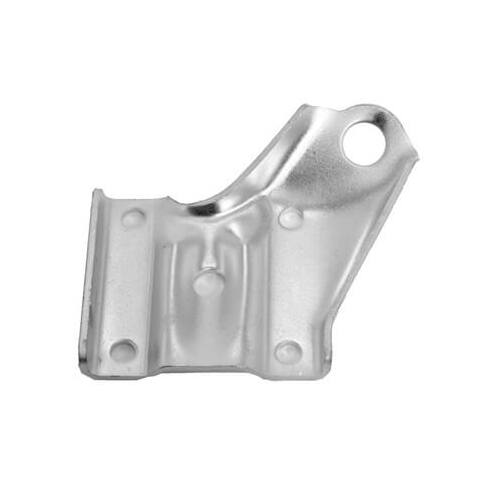 Scott Drake Classic Leaf Spring Mounting Plate, Driver Side, Steel, Black, 2.50 in. Spring Width, For Ford, Each