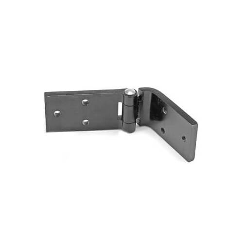 Scott Drake Classic Door Hinge, Replacement, Steel, Black, Passenger Side, 66-77 For Ford Bronco, Each