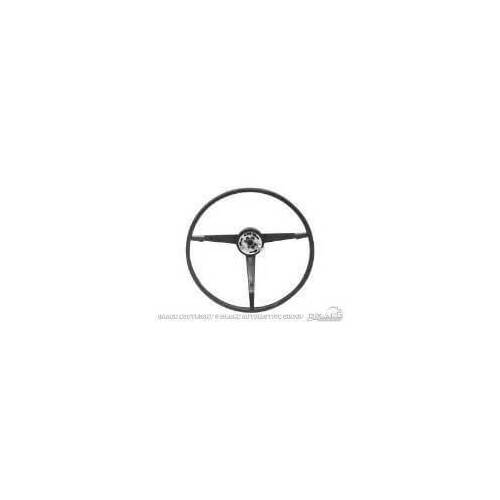 Scott Drake Classic Steering Wheel, 3-Spoke, Plastic, 1966 For Ford Mustang, Parchment, Each