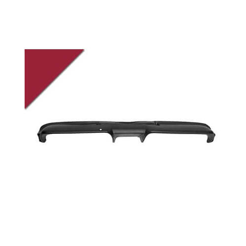 Scott Drake Classic Dash Pad, Original For Ford Tooling, Vinyl, Dark Red, Reproduction, 1966-1966 For Ford Mustang, Each